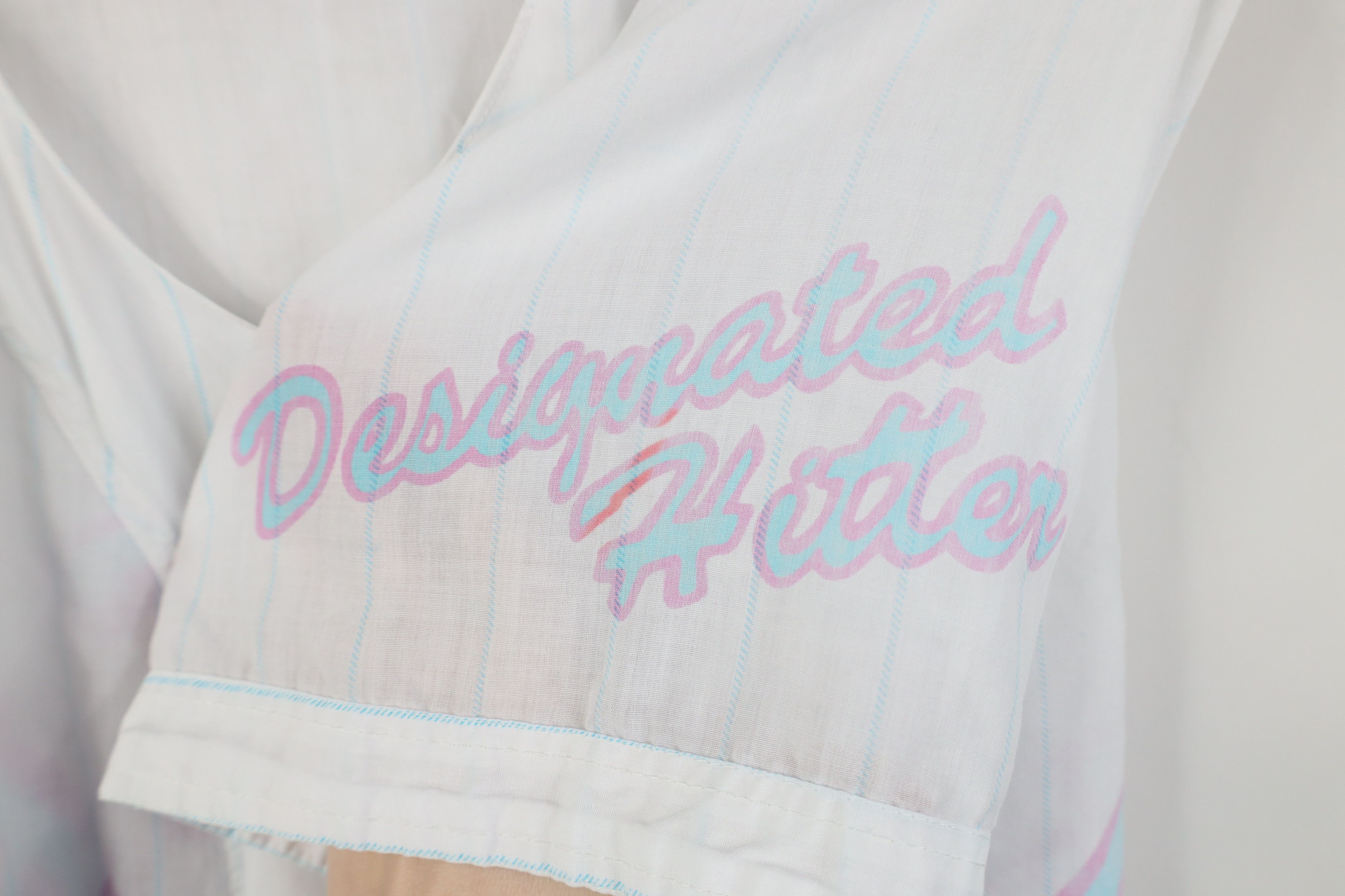 Vintage Vintage 80s Streetwear Night Gown Sleep Baseball Jersey Size XXL / US 16-18 / IT 52-54 - 8 Thumbnail
