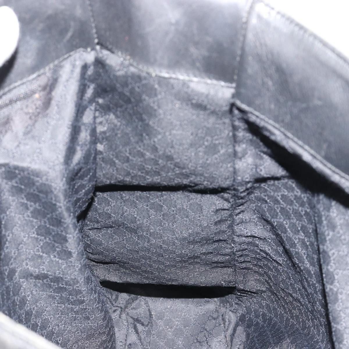 Gucci Gucci Guccissima Shoulder Bag Black Size ONE SIZE - 8 Thumbnail