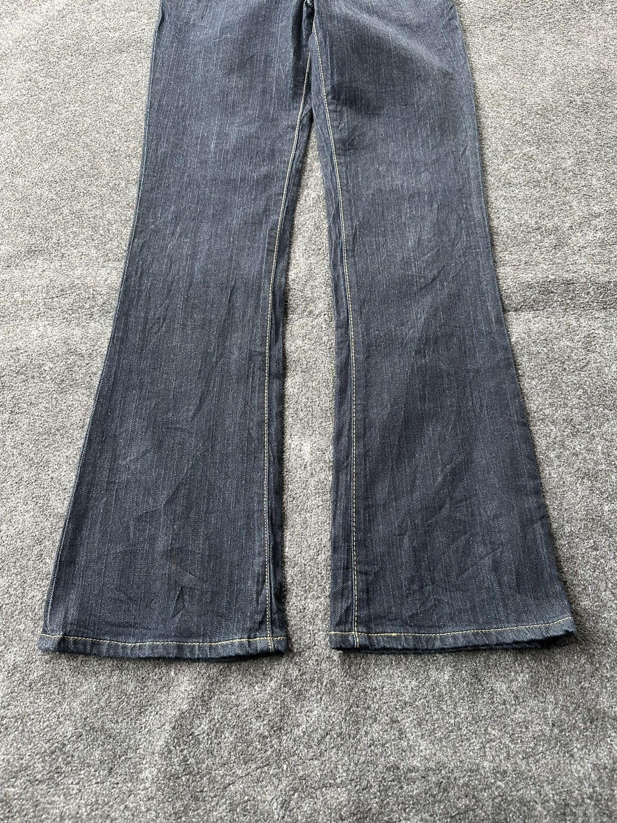 Edwin Y2k Edwin Blue Trip Edgeline 503 Boot Flare W30 D244 Size US 29 - 2 Thumbnail