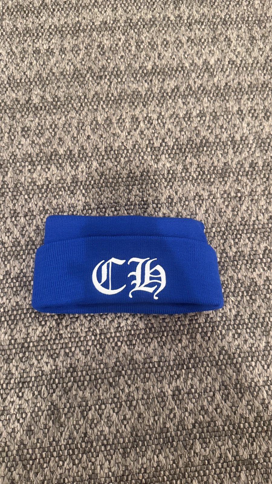 Chrome Hearts Chrome Hearts CH Blue Beanie Size ONE SIZE - 3 Thumbnail