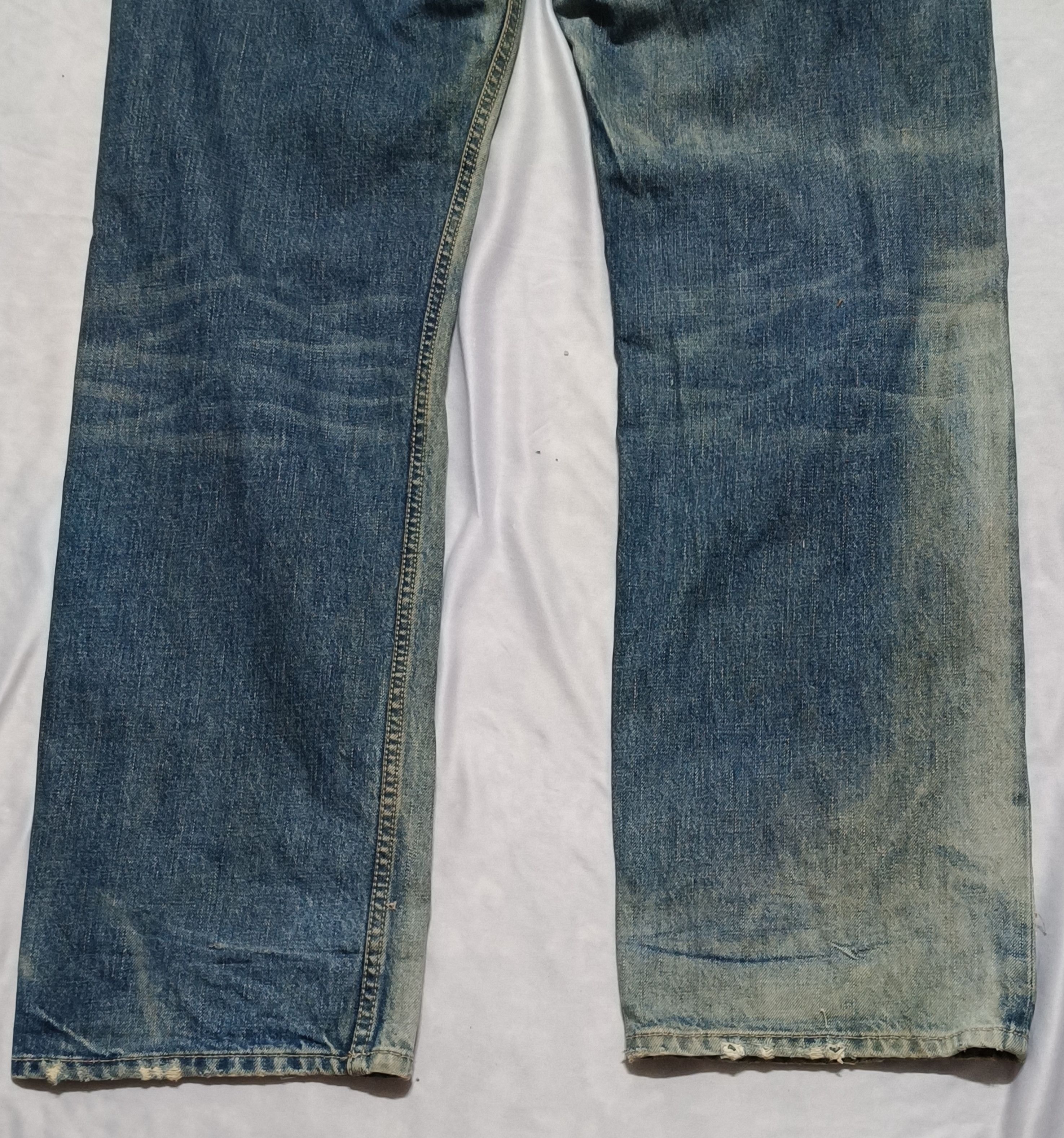 Diesel Diesel KURREN Regular Straight distressed Jeans Size US 34 / EU 50 - 9 Thumbnail