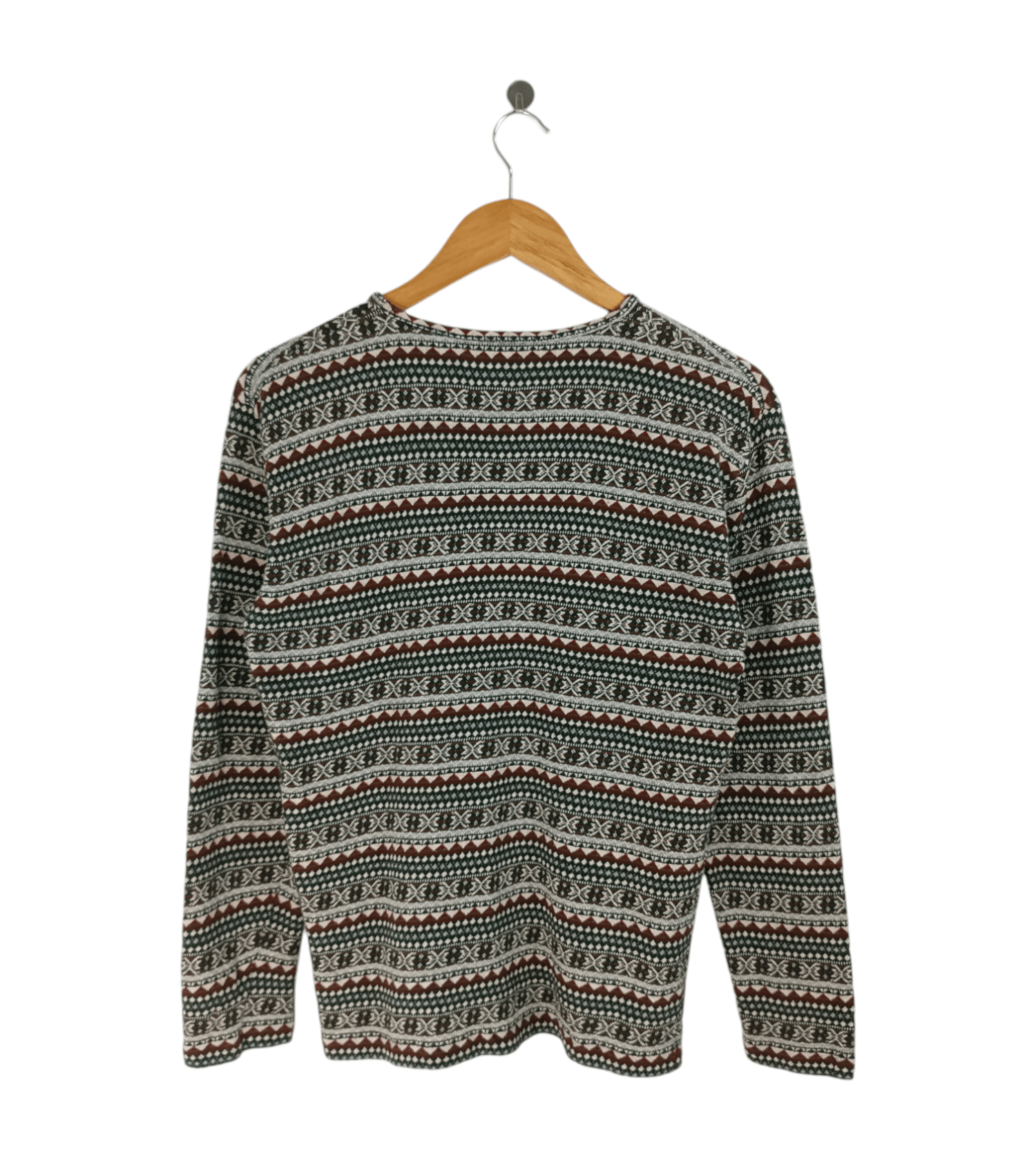 Japanese Brand VINTAGE ATELIER MEIKU TRIBAL RETRO KNITWEAR VERY RARE Size M / US 6-8 / IT 42-44 - 2 Thumbnail