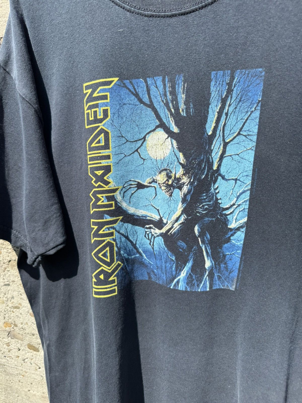 Vintage Vintage 00s Iron Maiden Fear of the Dark Tee Size US L / EU 52-54 / 3 - 4 Thumbnail