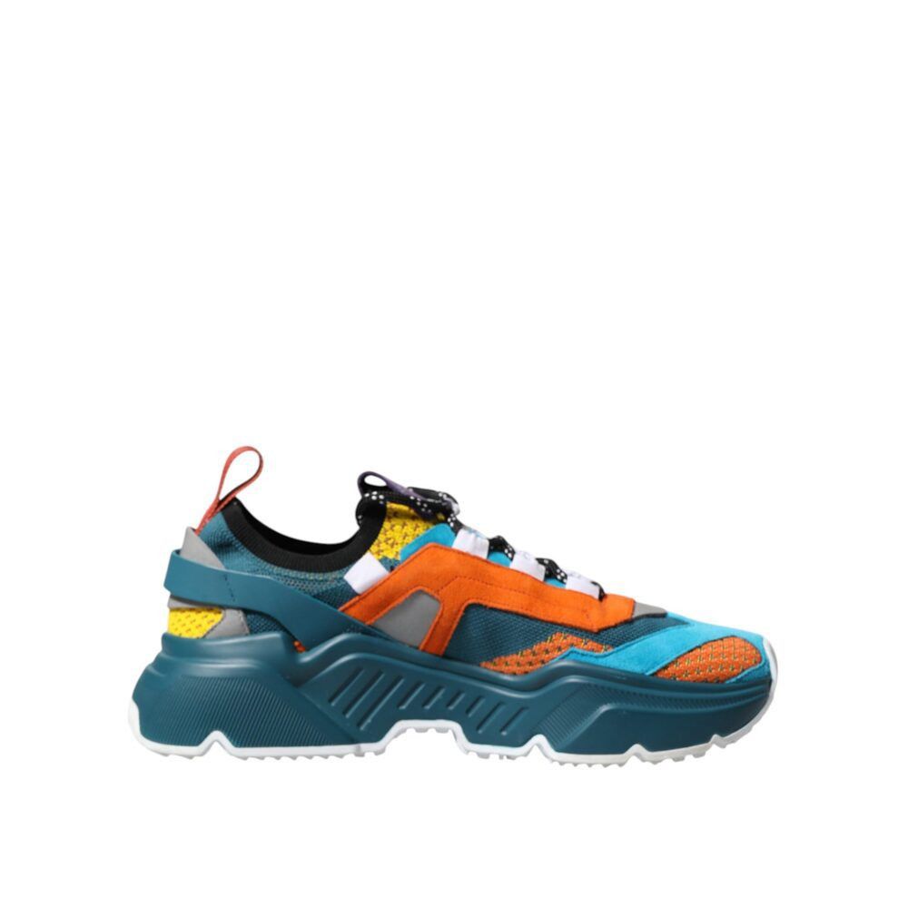 Dolce & Gabbana Dolce & Gabbana Multicolor Low Top Daymaster Sneakers Shoes Size US 6.5 / EU 39-40 - 7 Thumbnail