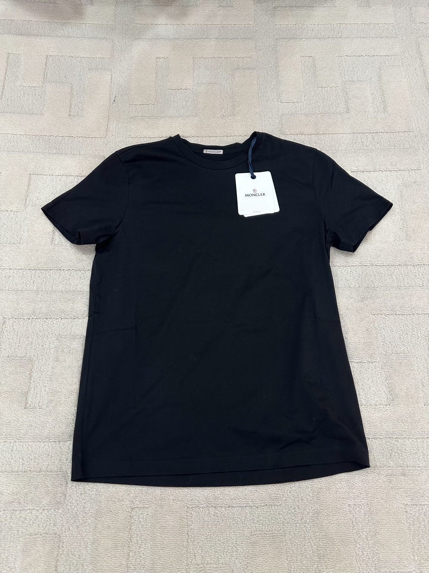 Moncler Moncler Black T-Shirt l Men Size US L / EU 52-54 / 3 - 1 Thumbnail