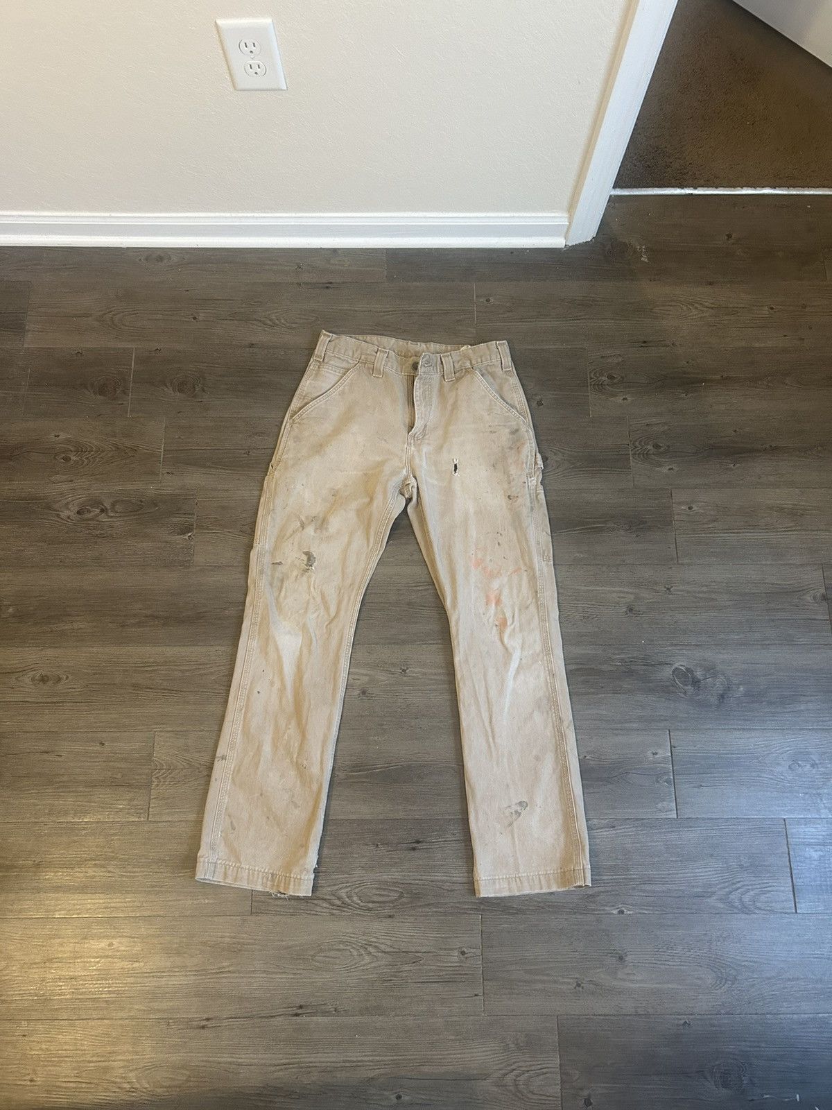 Carhartt Tan Carhartt Carpenter Pants Size US 31 - 2 Thumbnail