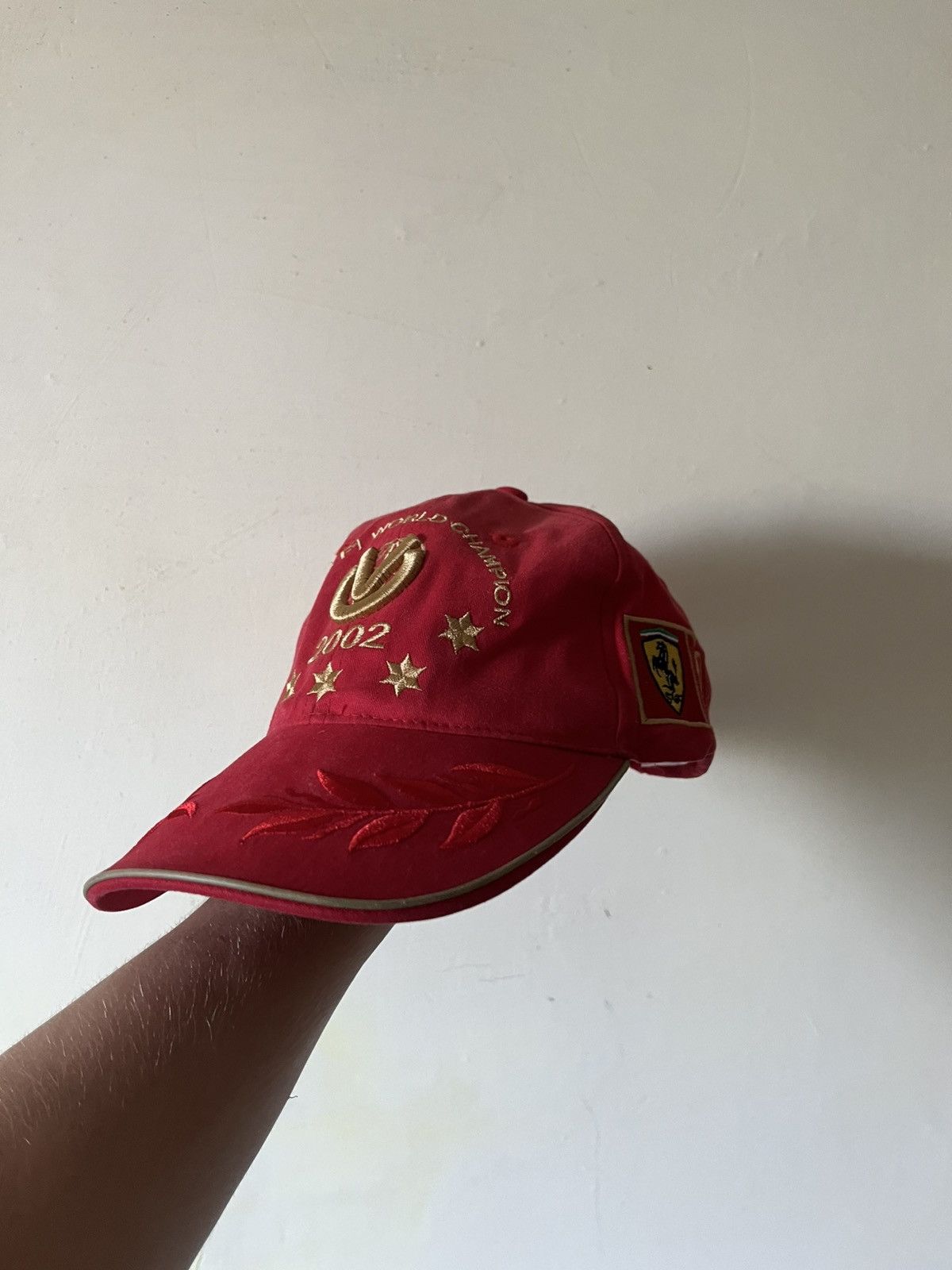 Ferrari Ferrari F1 Michael Schumacher World Champion Cap – 2002 Edit Size ONE SIZE - 2 Thumbnail