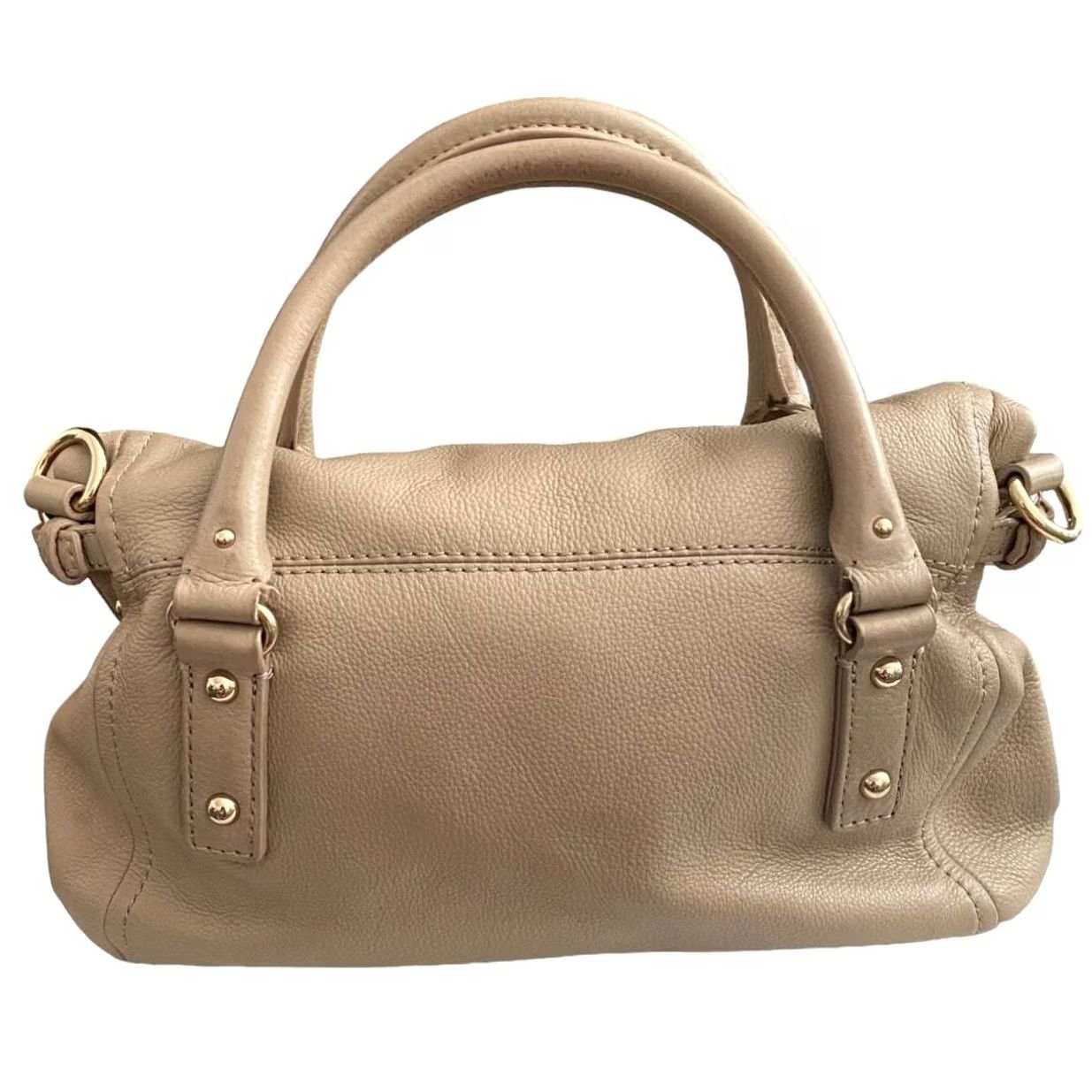 Vintage Kate Spade Cobble Hill Leslie Bag Leather Satchel/Top Handle Gray Small Womens Bag Size ONE SIZE - 2 Thumbnail