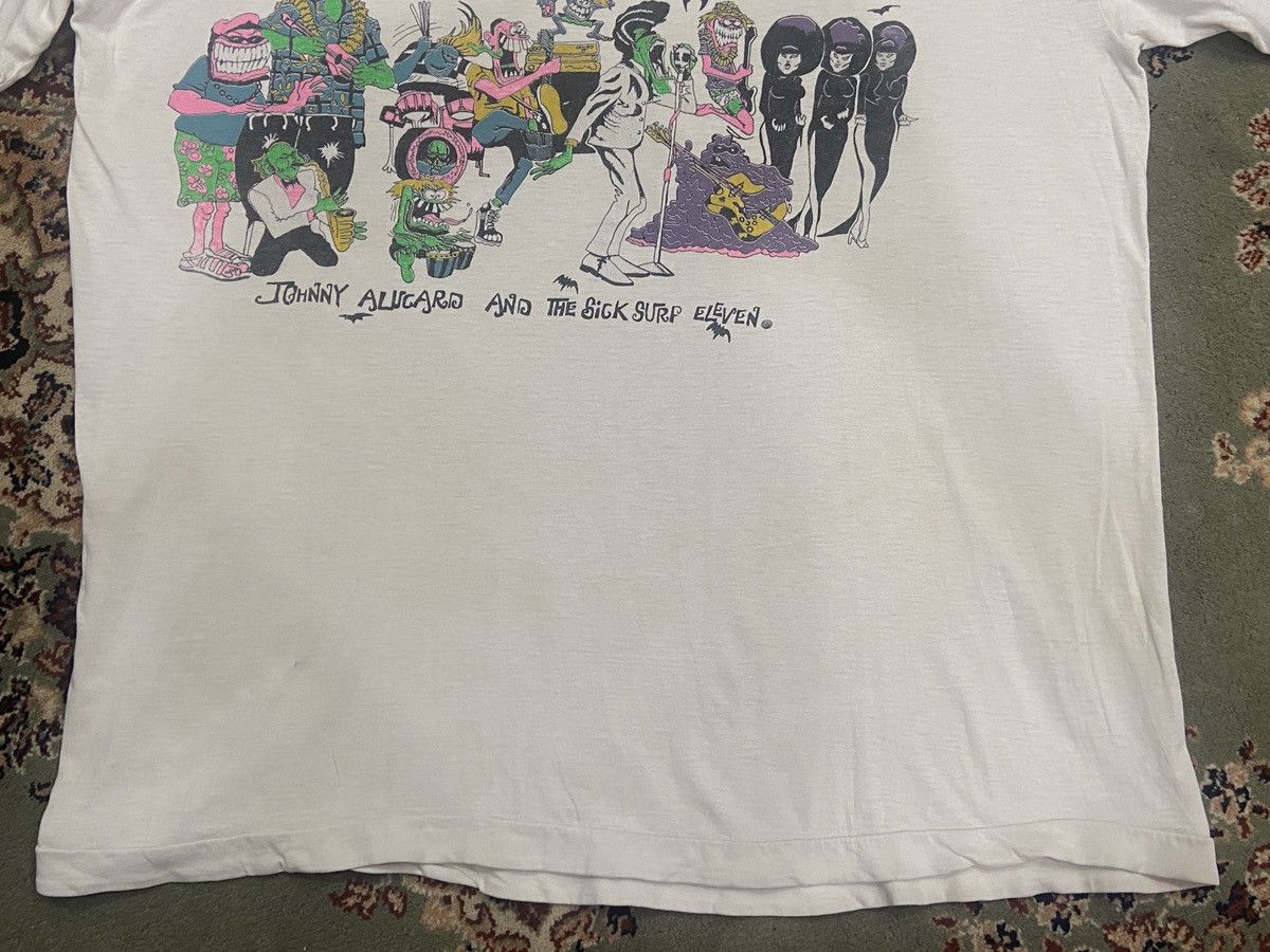 Band Tees 🔥Vintage 80s Johnny Alucard and The Sick Surf Eleven T-Shirt Size US L / EU 52-54 / 3 - 4 Thumbnail