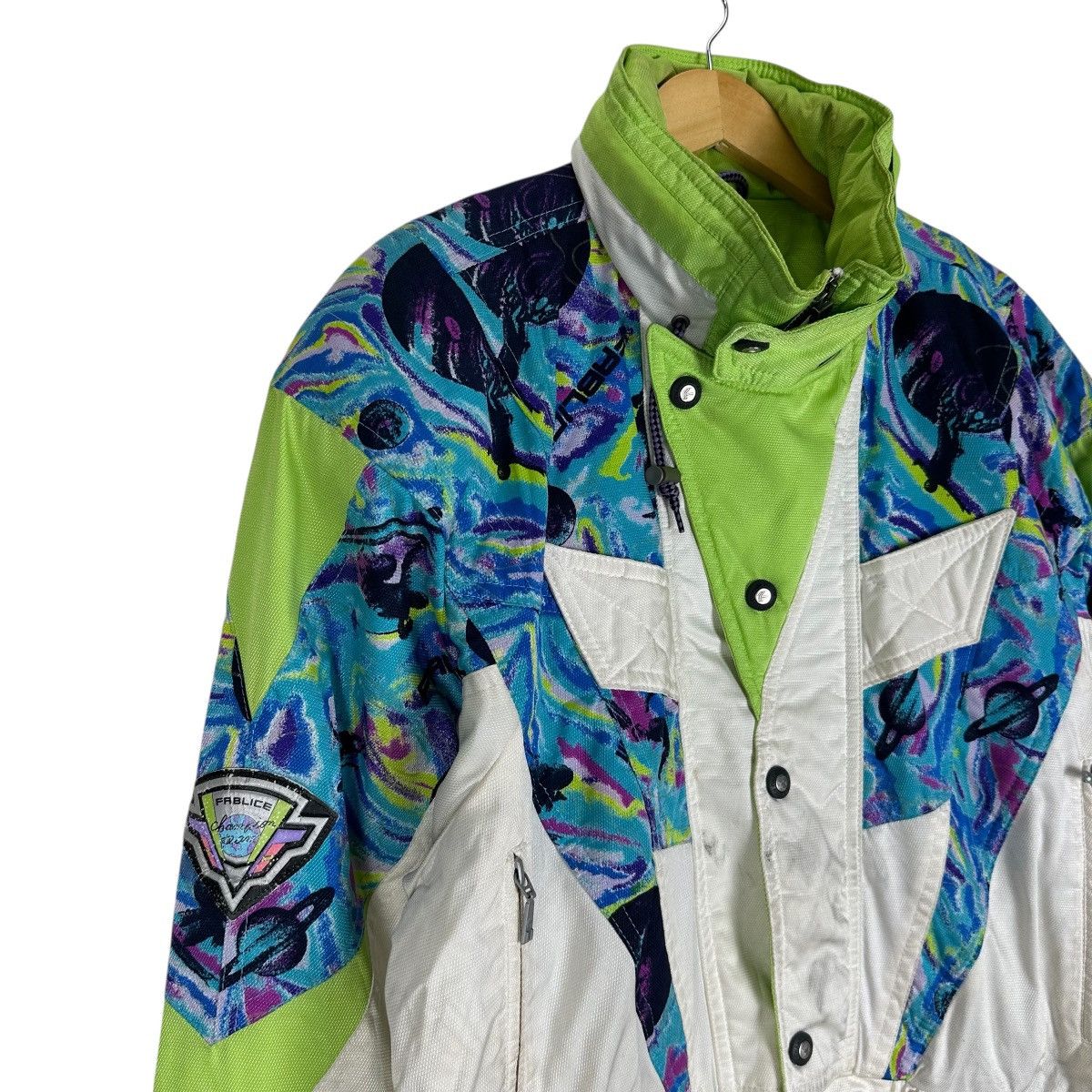 Goldwin FABLICE CHAMPION TEAM SKIWEAR COLOUR WAY JACKET Size US L / EU 52-54 / 3 - 5 Thumbnail