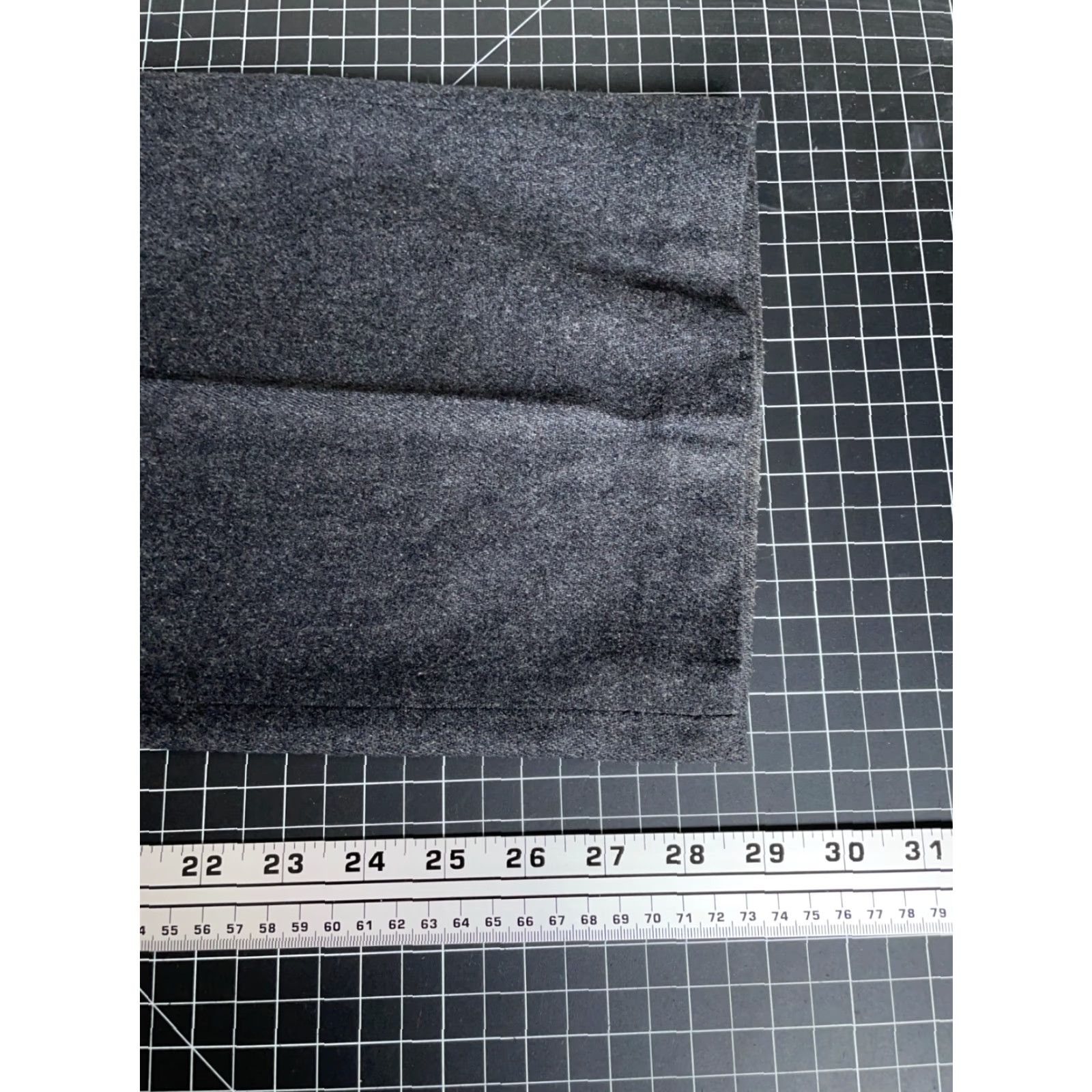 Vintage VINTAGE Wool Trousers Mens 38 x 28 Dark Gray Flat Front Pants Talon Zip Dress Pants Mens Size US 38 / EU 54 - 5 Thumbnail