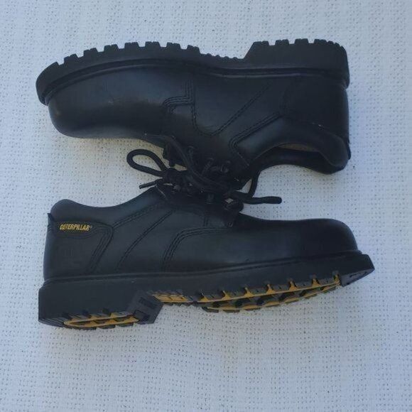 Caterpillar Caterpillar Antibacterial Sz. 7W Oversee Black Steel Toed Ti Size US 7 / IT 37 - 7 Thumbnail