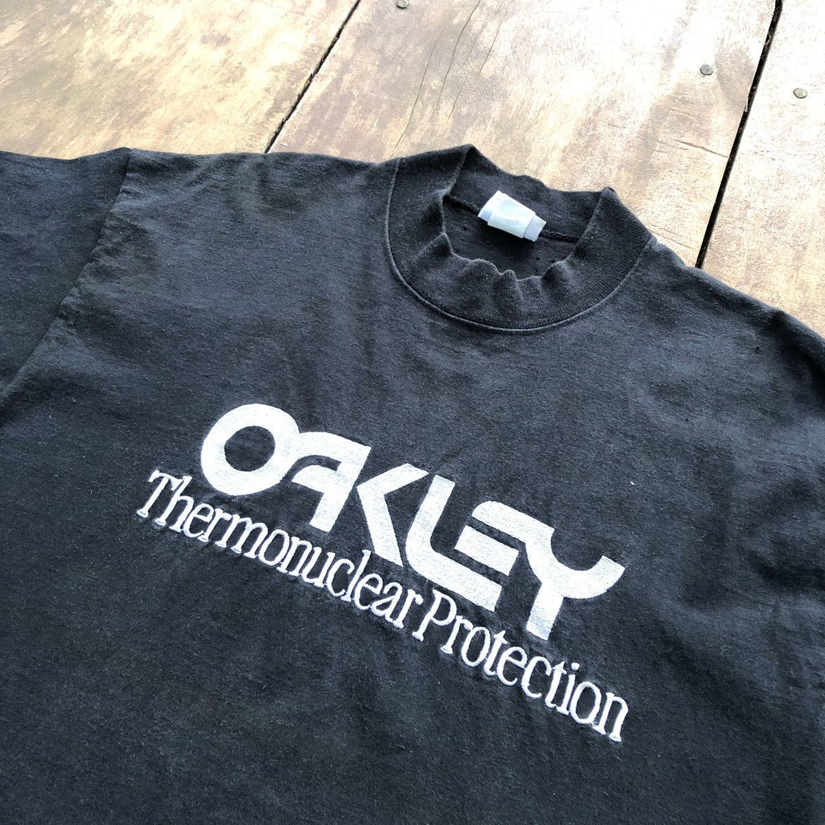 Oakley Vintage 80s Oakley Made in USA Rare Shirt Size US L / EU 52-54 / 3 - 1 Thumbnail