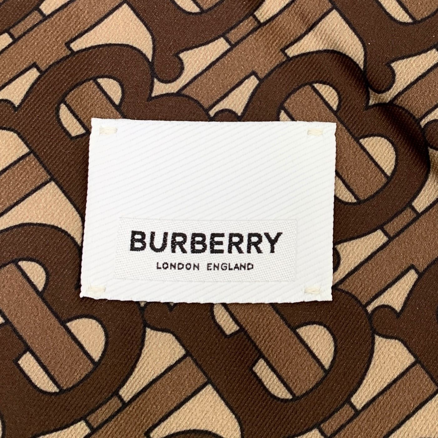 Burberry Burberry Brown Diamond Check Waist-Fit Single-Breasted Cotto Size XXS / US 00 / IT 34 - 3 Thumbnail