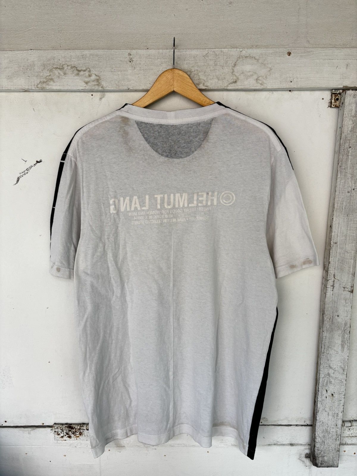 Helmut Lang HELMUT LANG 2019 TSHIRT Size US L / EU 52-54 / 3 - 5 Thumbnail