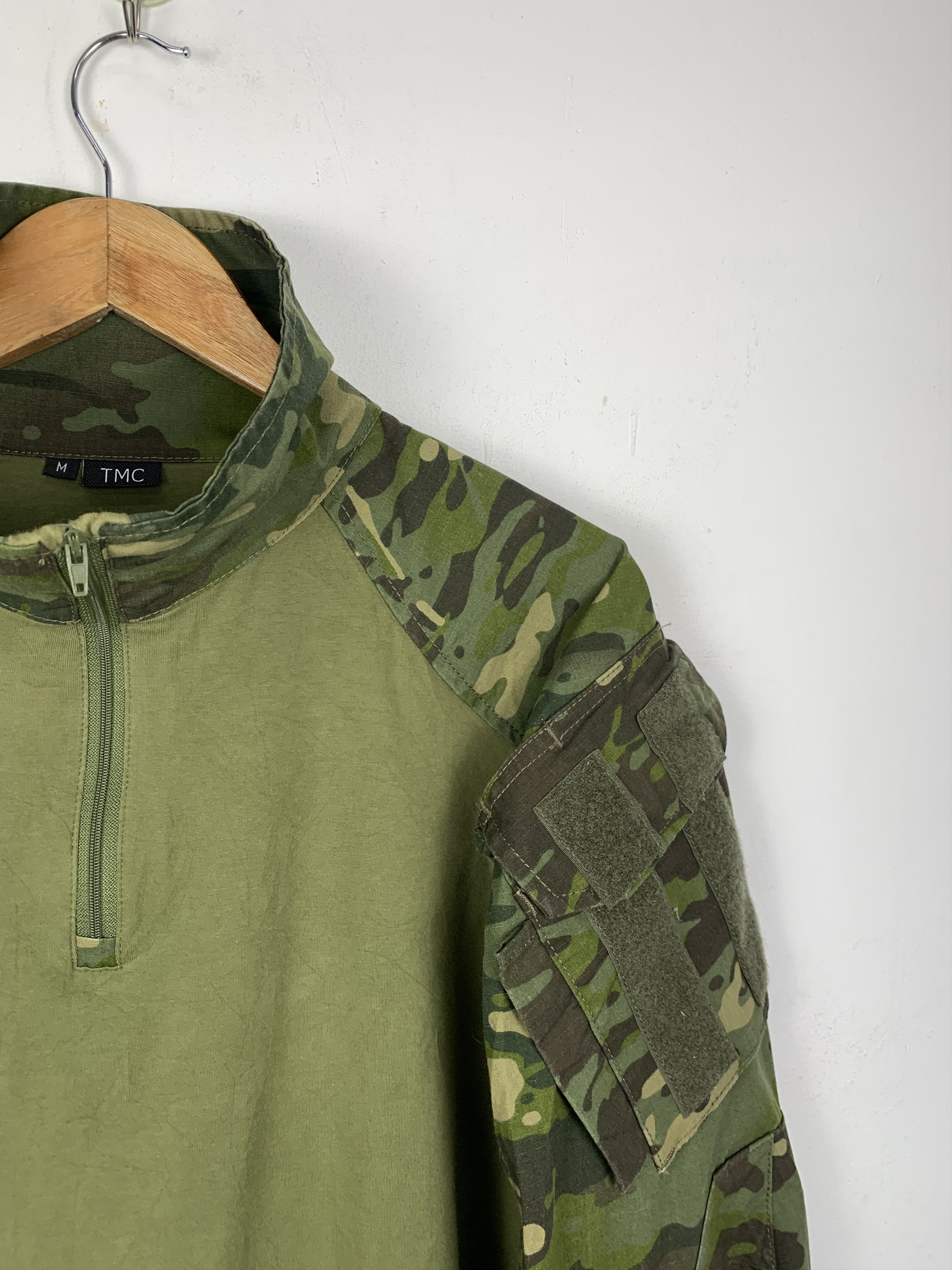 Vintage Vintage Frog Combat Shirt Military Camo Jacket J1437 Size US M / EU 48-50 / 2 - 7 Thumbnail