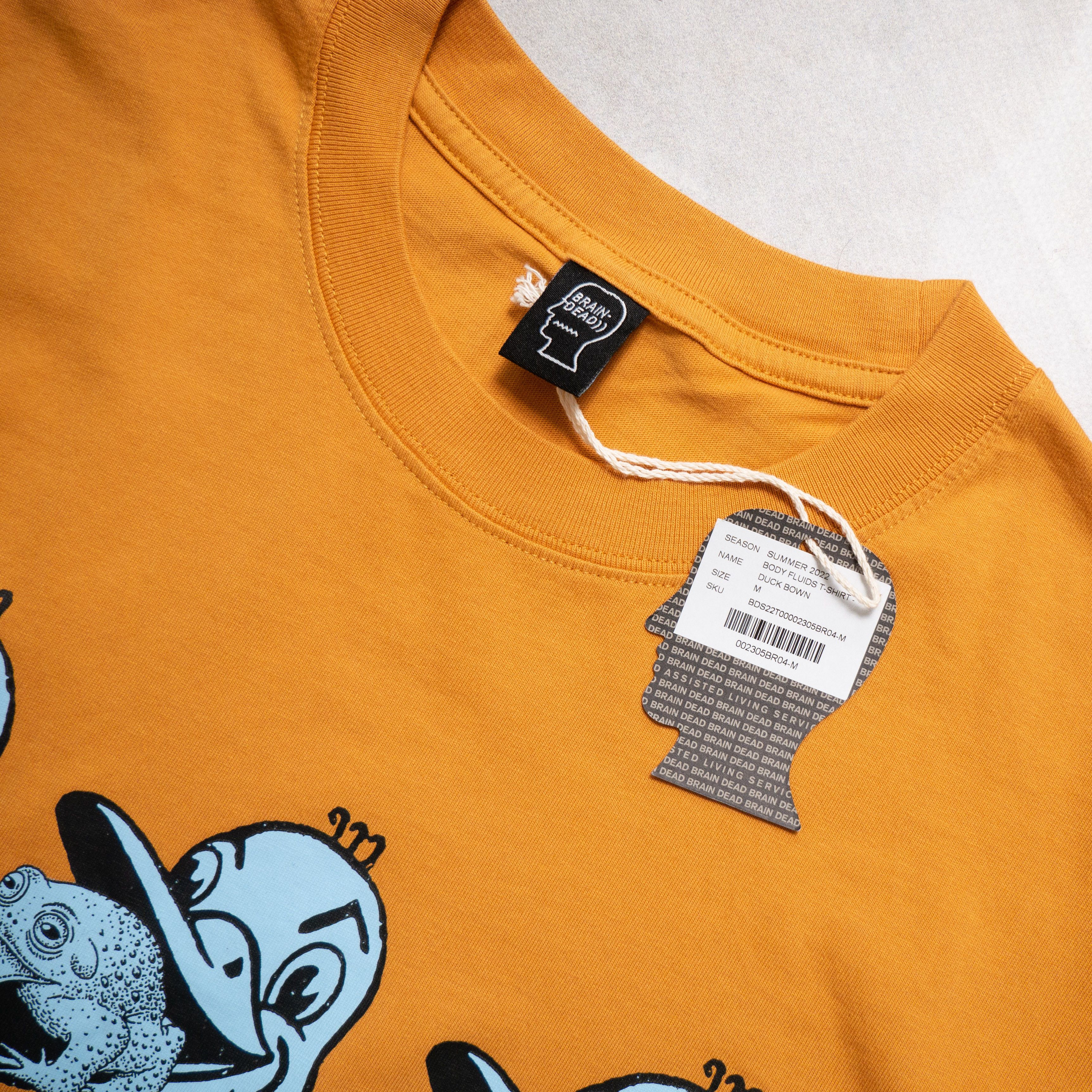 Brain Dead Brain Dead Body Fluids Duck 2022 T-Shirt New Size US M / EU 48-50 / 2 - 4 Thumbnail