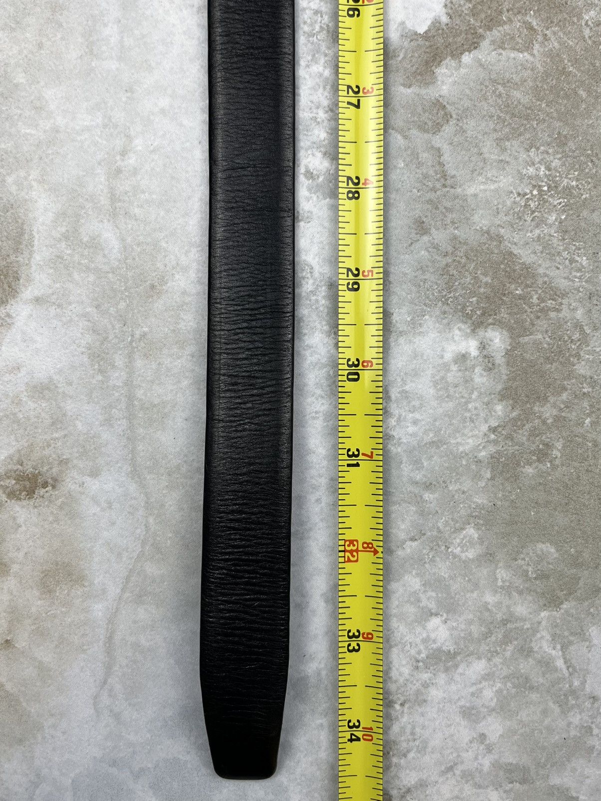 Comme des Garcons Comme des Garcons Homme Black Leather Buckle Belt Size ONE SIZE - 9 Thumbnail