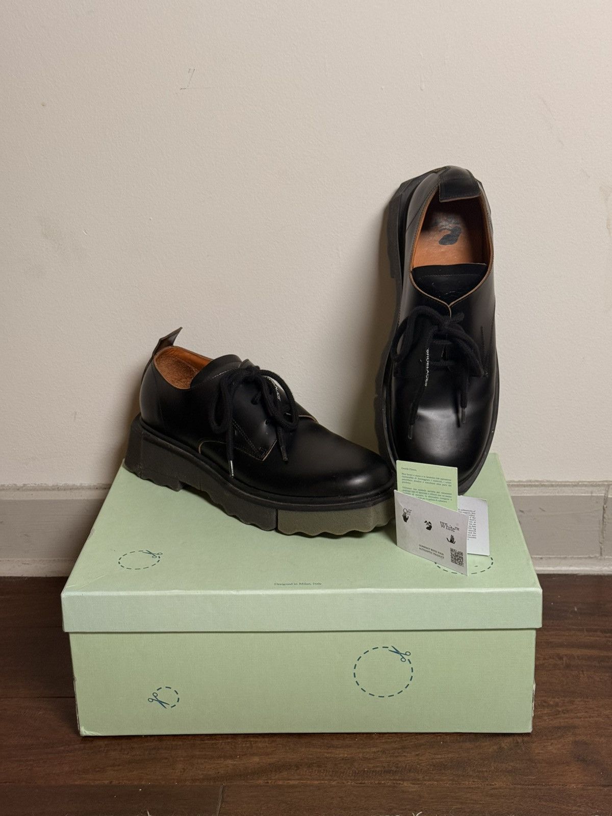 Off-White Off-White Sponge Sole Derby Size US 10 / EU 43 - 2 Thumbnail