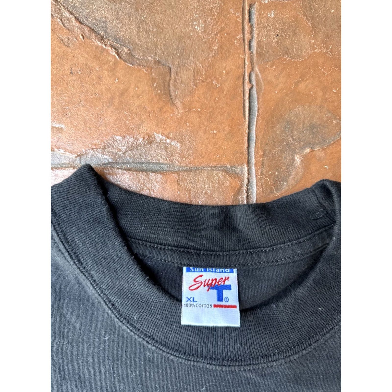 Vintage VINTAGE 90s Jamaica No Problem Nautical Experience T-Shirt XL Black Cotton Graphic Print Crew Neck Men Short Sleeve Souvenir Size US XL / EU 56 / 4 - 2 Thumbnail