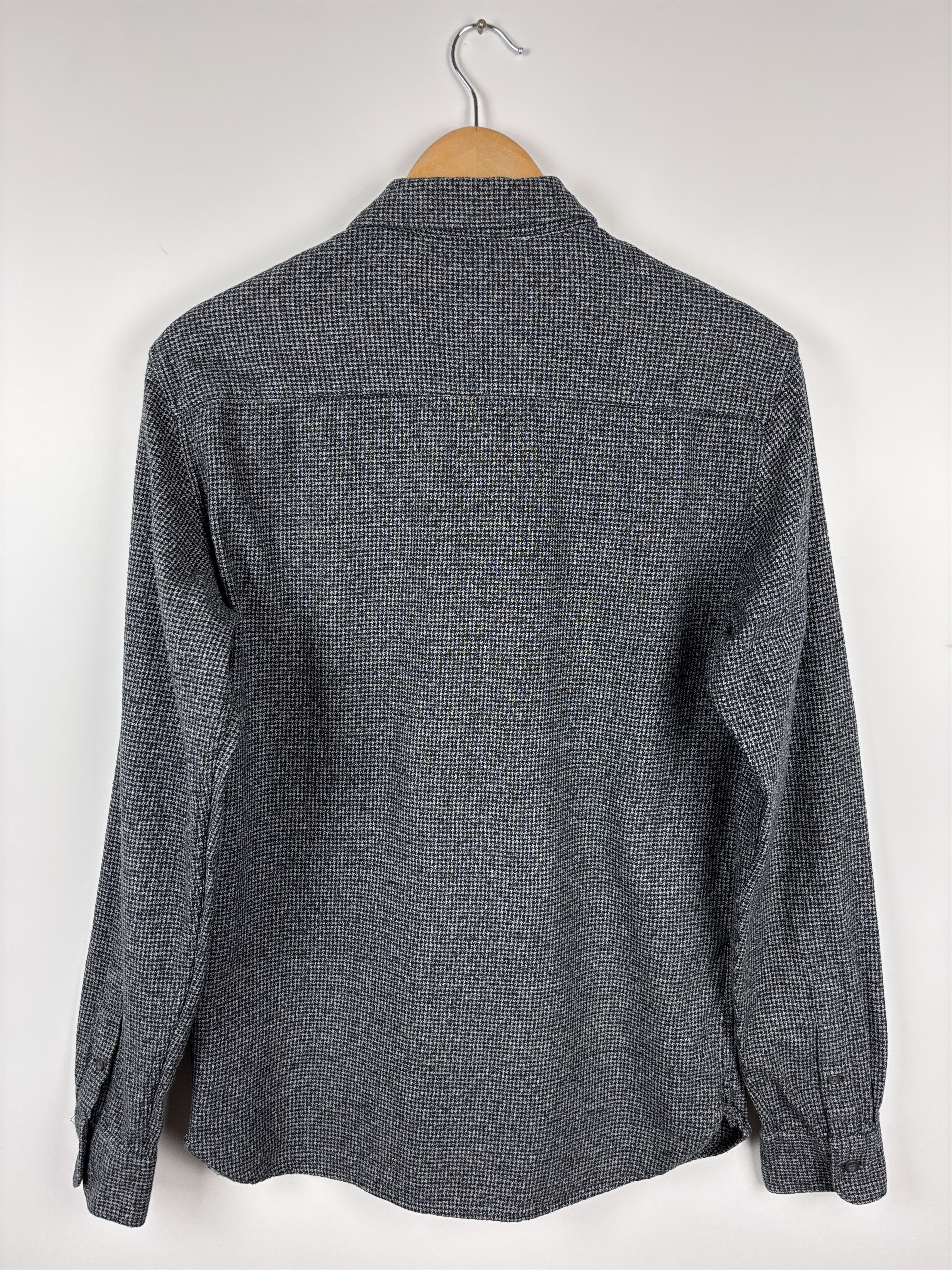 Allsaints All Saints Blackshear LS Button Up Long Sleeve Shirt Gray S Size US S / EU 44-46 / 1 - 4 Thumbnail