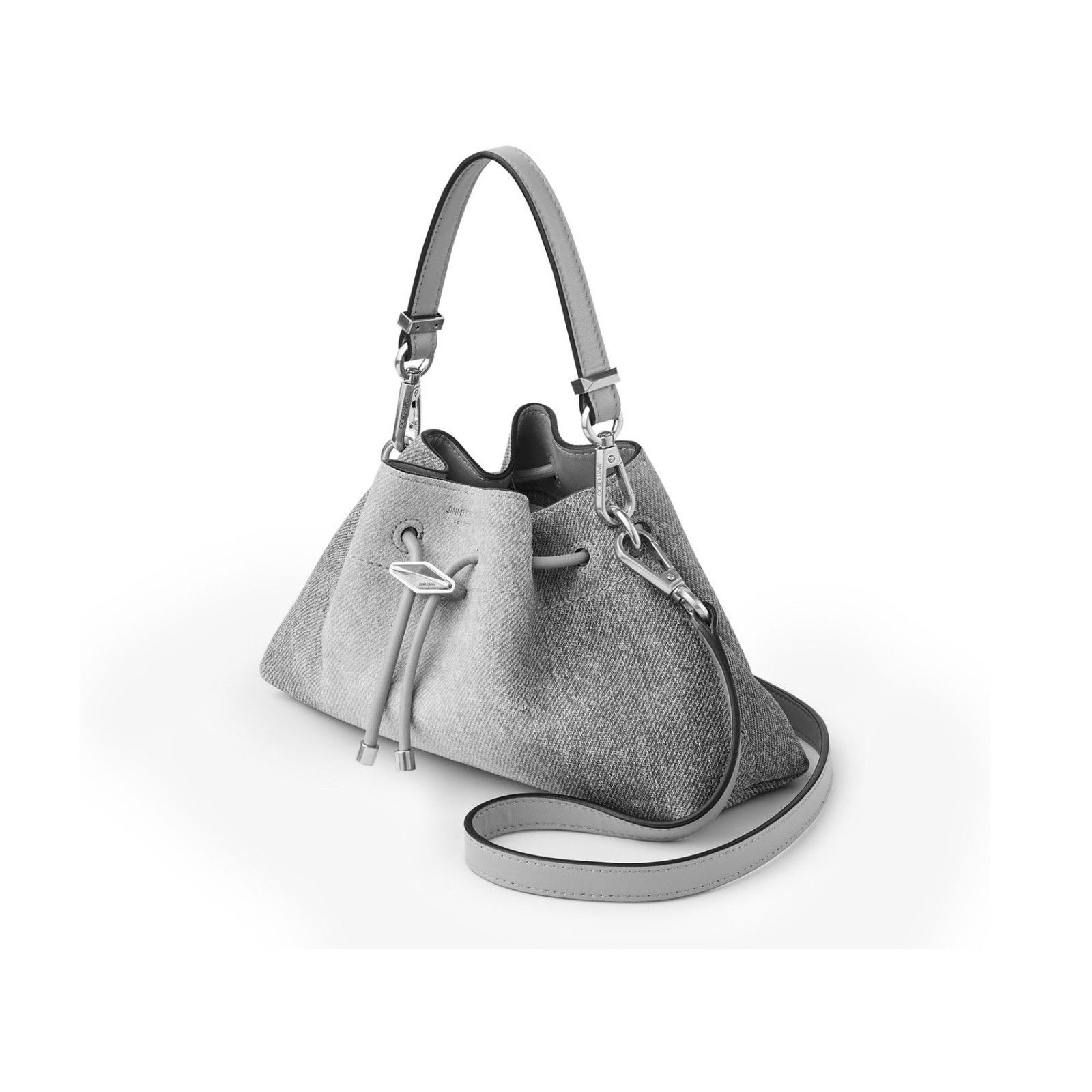 Jimmy Choo JIMMY CHOO Cinch Small DOVE/DOVE/ANTIQUE SILVER Shoulder Bag Size ONE SIZE - 2 Thumbnail
