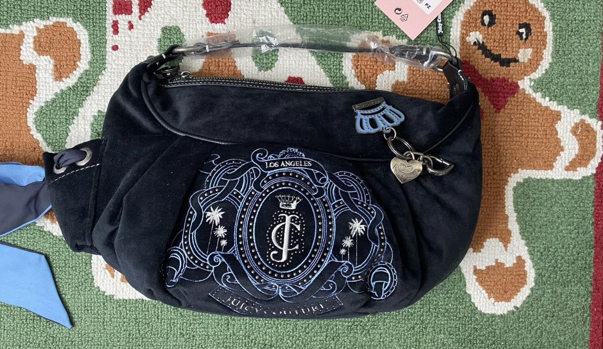 Juicy Couture Juicy Couture Palm Medium Hobo Black Size ONE SIZE - 2 Thumbnail