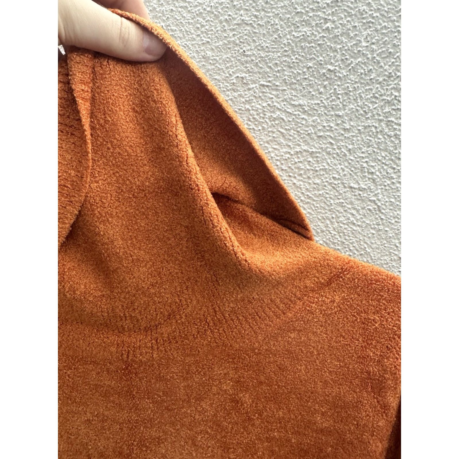Jim Thompson Norm Thompson Womens Sweater XL Orange Long Sleeve Turtleneck Pullover All Seasons Casual 90s Womens Size XL / US 12-14 / IT 48-50 - 3 Thumbnail
