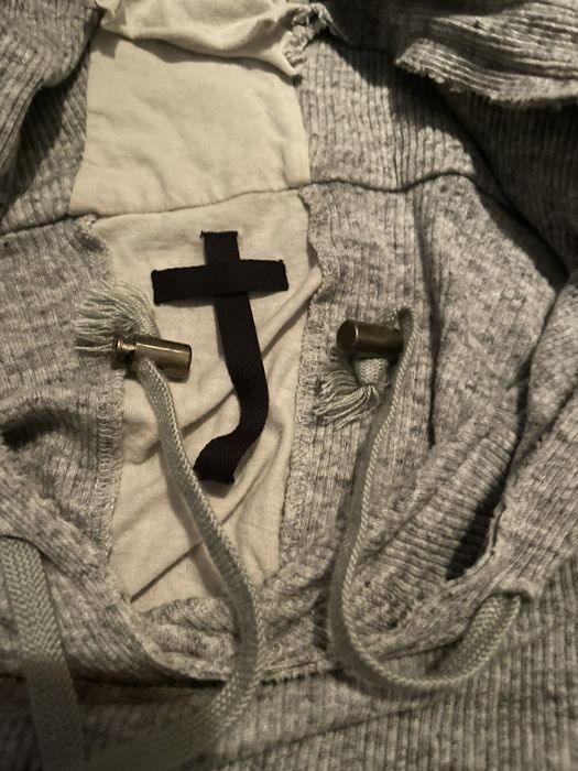 Le Grande Bleu (L.G.B.) Archived Rare LGB Back Cross Hoodie