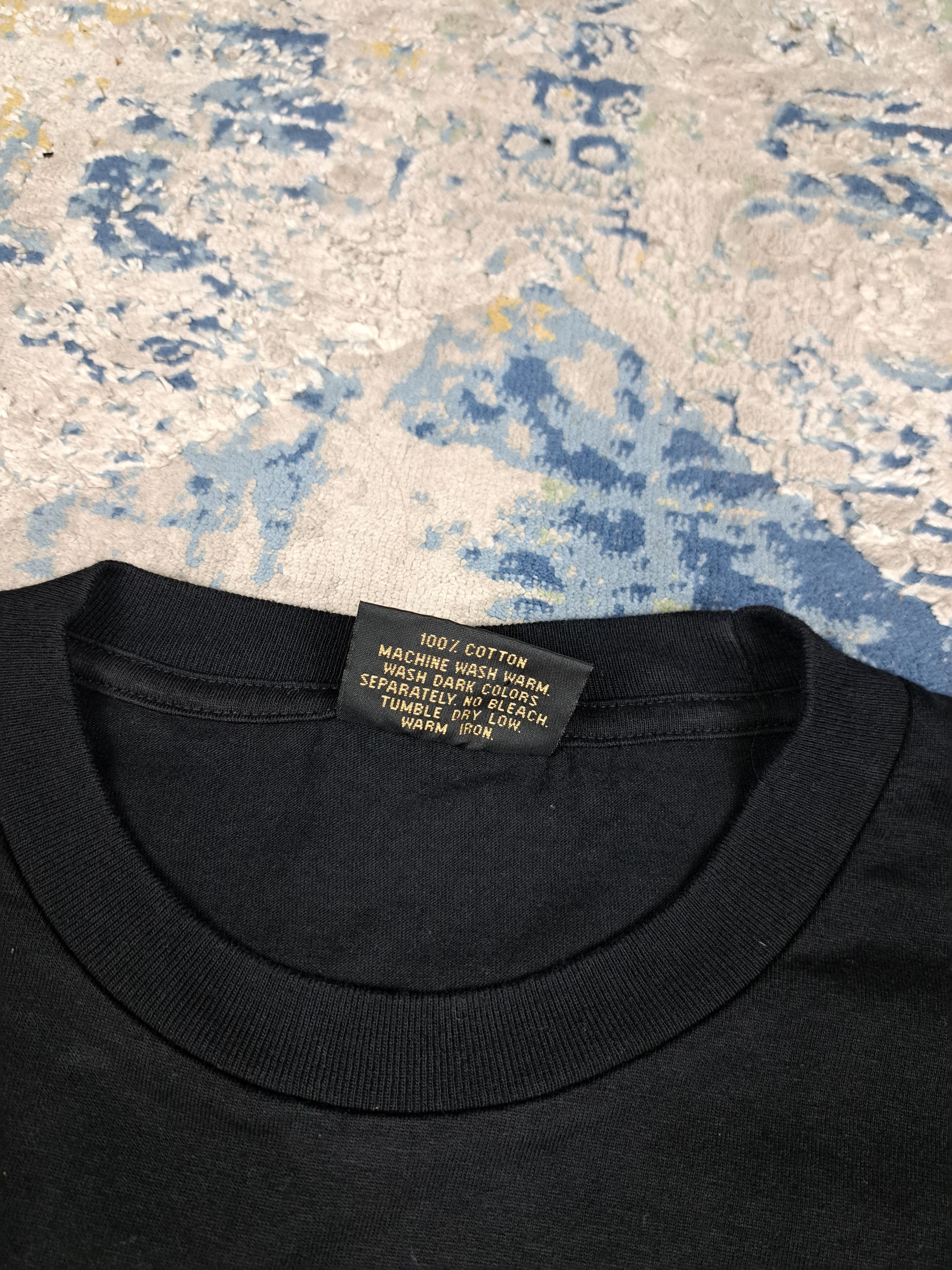 Vintage Vintage 90s Weeding is Fundamental Tee Marijuana Weed Pot Size US XL / EU 56 / 4 - 4 Thumbnail