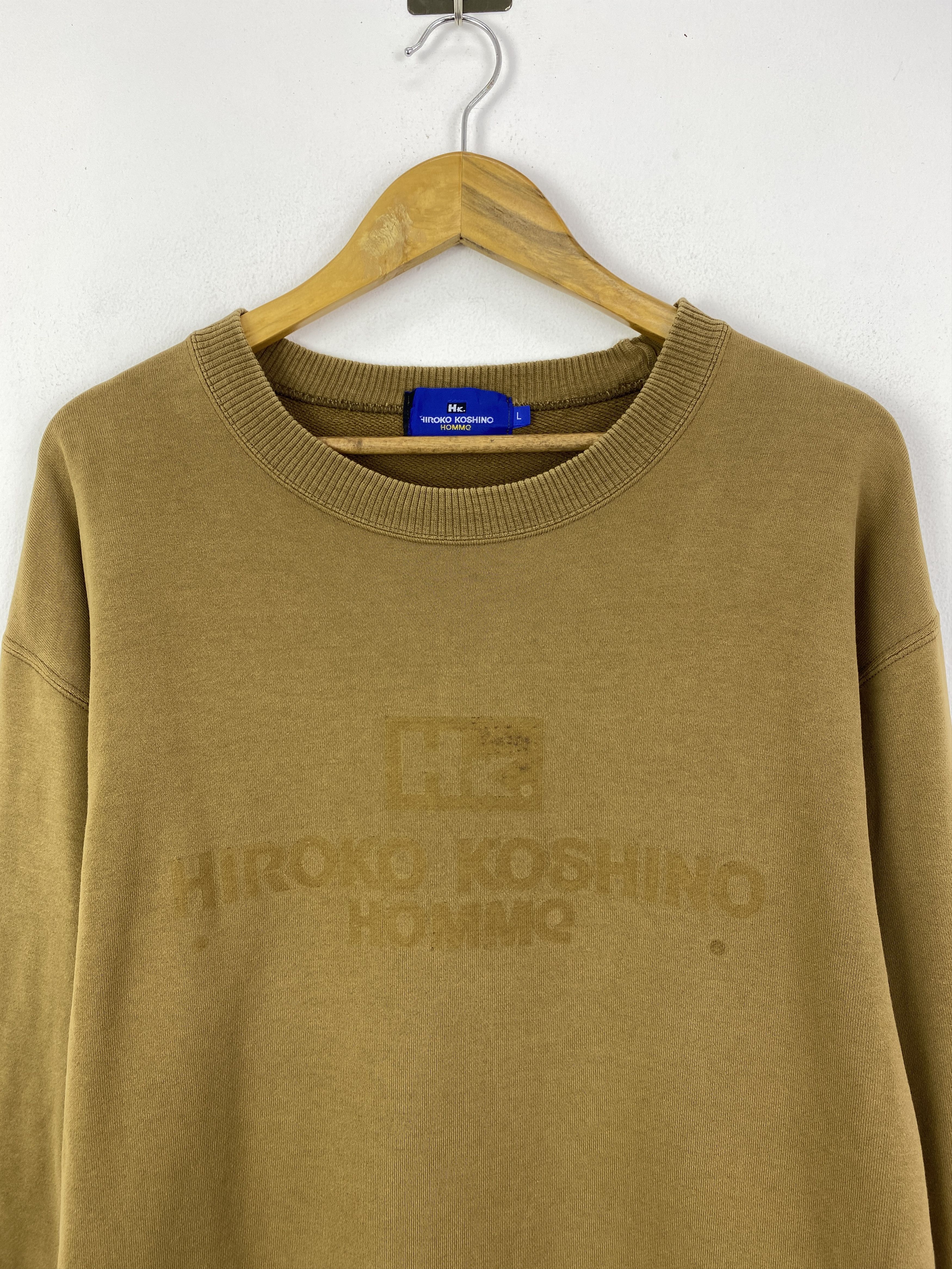 Hiroko Koshino Homme Hiroko Koshino Homme Embroidery Sweatshirt SH0134 Size US L / EU 52-54 / 3 - 2 Thumbnail
