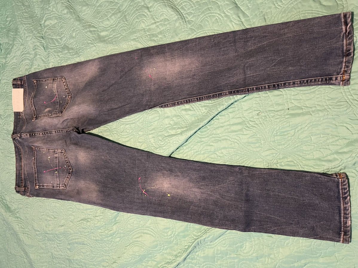 Zara Zara Splatter Paint Jeans Size US 32 / EU 48 - 3 Thumbnail