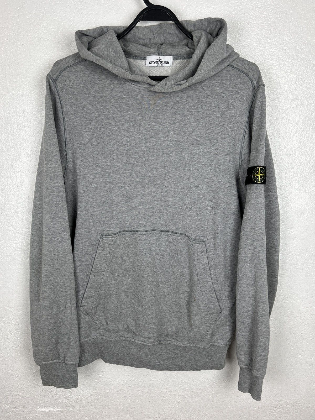 Stone Island Stone Island SS20 Junior 170cm Hoodie In Gray Stone Island Stone Island SS20 Junior 170cm Hoodie In Gray