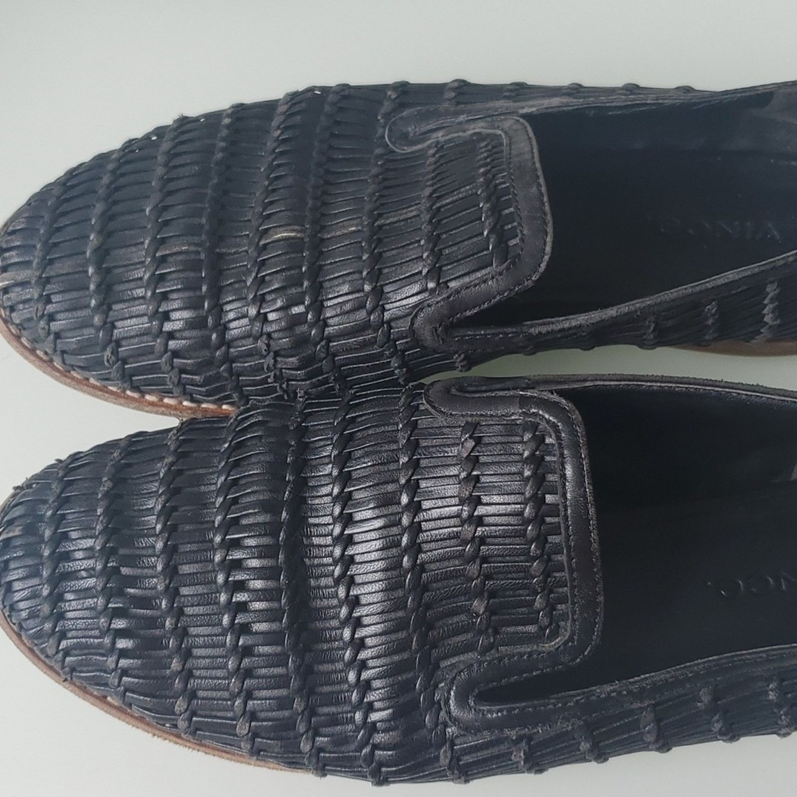 Vince Vince Black Leather Women's Size 7.5 Size US 7.5 / IT 37.5 - 4 Thumbnail