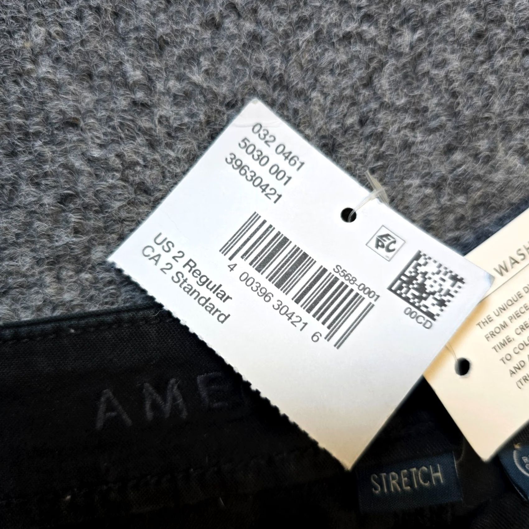American Eagle Outfitters American Eagle Outfitters Pants Women Size 2 Black Tencel Wide-Leg Cargo Y2K Casual Minimal Size 26" / US 2 / IT 38 - 4 Thumbnail