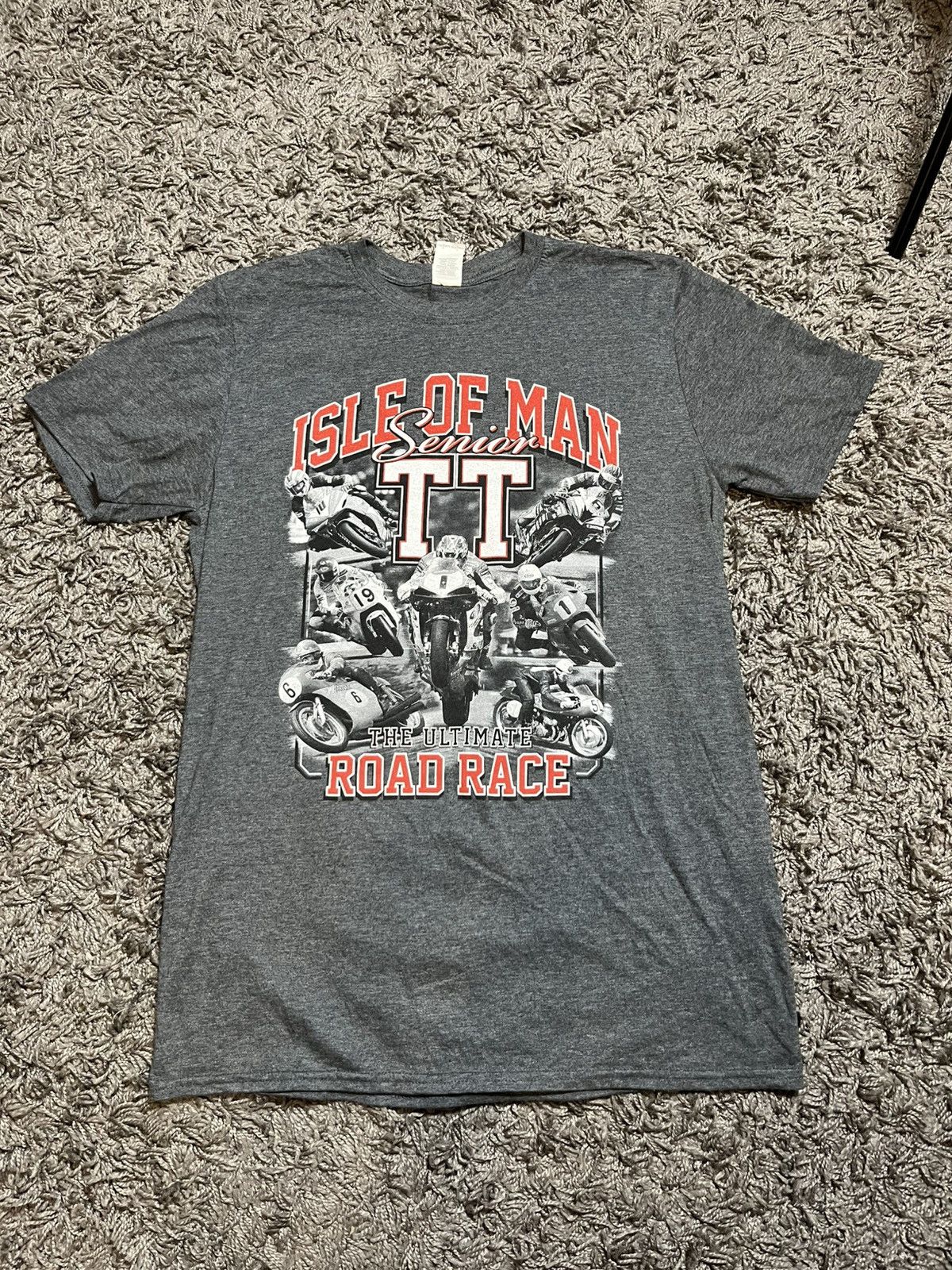 Other TT ISLE OF MAN RACING MOTO COTTON PROMO T-SHIRT Size US L / EU 52-54 / 3 - 1 Thumbnail