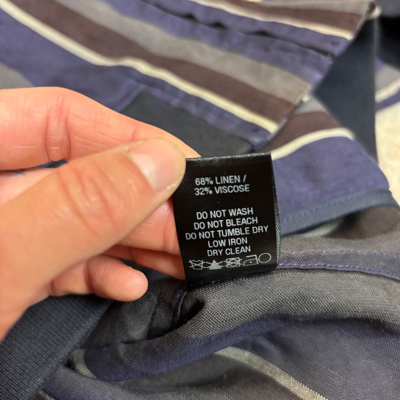 Todd Snyder Todd Snyder Striped Linen Blend Bomber Jacket Men's Small Size US S / EU 44-46 / 1 - 8 Thumbnail