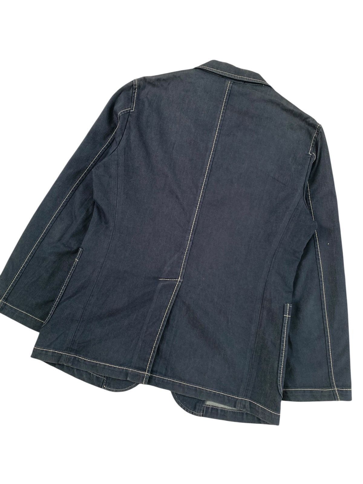 Tornado Mart Tornado mart denim jacket japan coat blazer Size US L / EU 52-54 / 3 - 6 Thumbnail