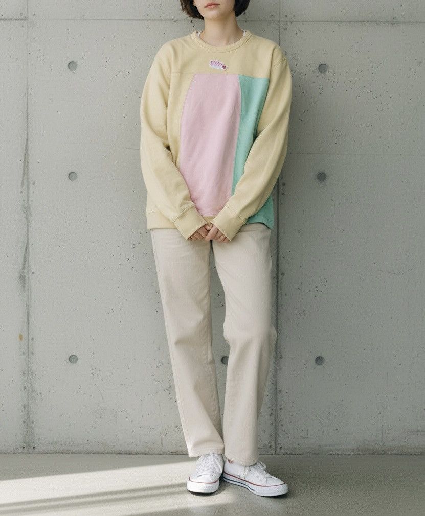 Comme des Garcons Vintage cdg homme plus AD1999 sushi sweatshirt Size US M / EU 48-50 / 2 - 2 Thumbnail