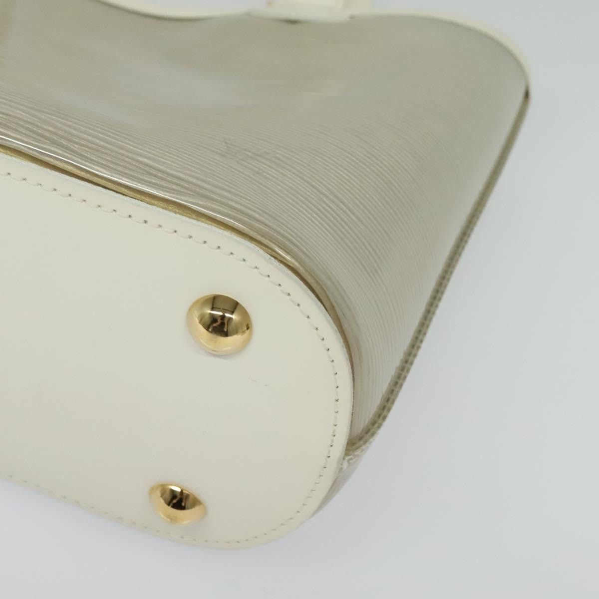 Louis Vuitton LOUIS VUITTON Epi Plage Mini Lagoon Bay Hand Bag White Size ONE SIZE - 14 Thumbnail
