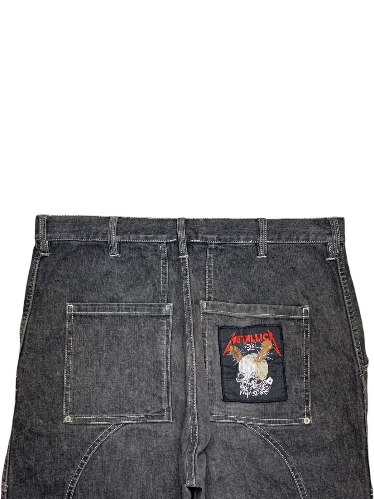 Japanese Brand Vintage Japanese Brand Skate Style Baggy Jean Shorts Size US 37 - 10 Thumbnail