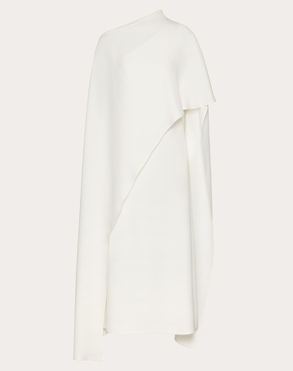 Valentino o1s1wg110525 Cady Couture Midi Dress in White Size M / US 6-8 / IT 42-44 - 2 Thumbnail