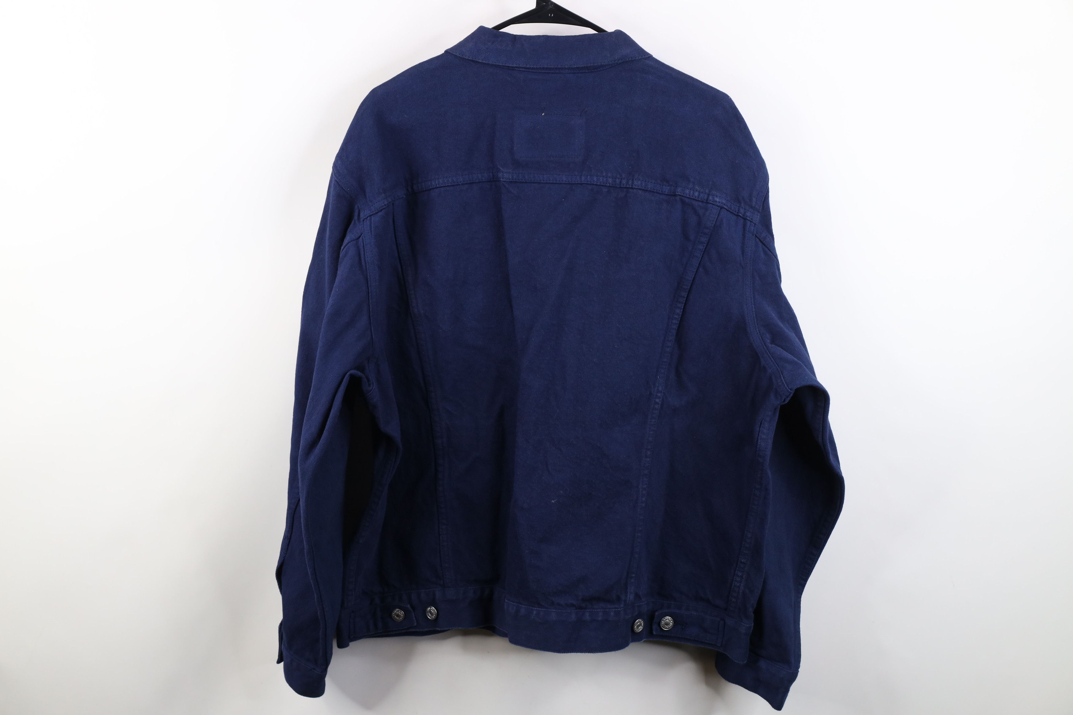 Calvin Klein Deadstock Vintage 90s Calvin Klein Jacket Navy Blue USA Size US L / EU 52-54 / 3 - 13 Thumbnail
