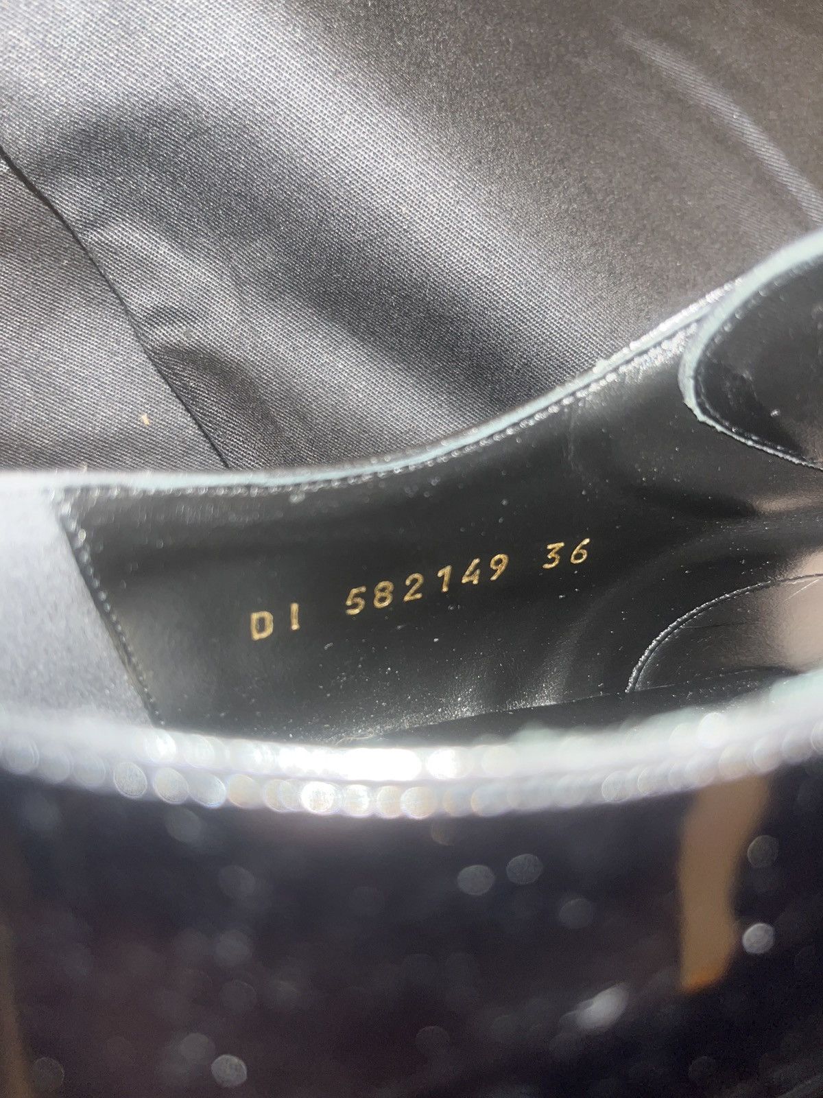 Saint Laurent Paris Black Saint Laurent Paris Shoes Size US 5.5 / IT 35.5 - 14 Thumbnail