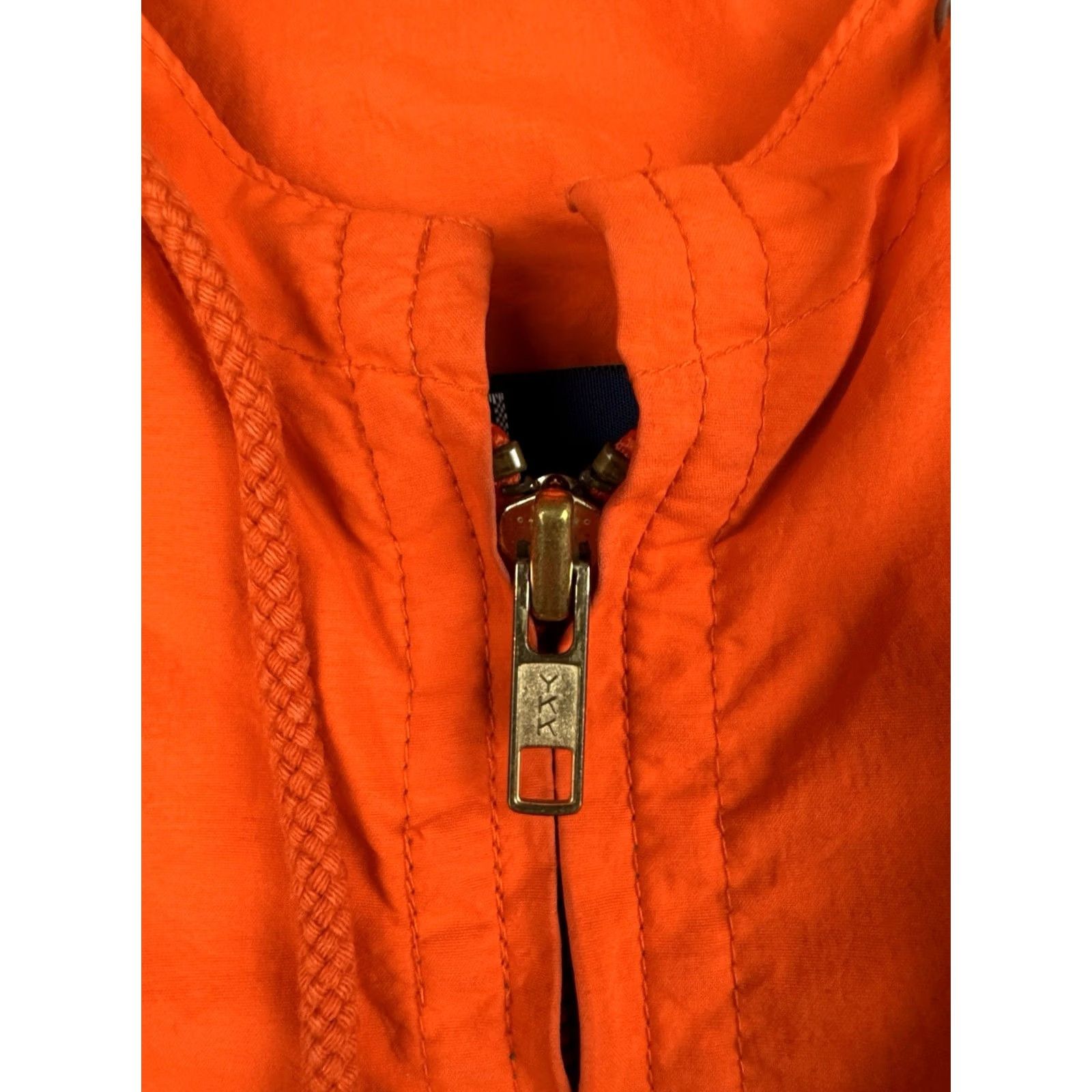 Polo Ralph Lauren VINTAGE Polo Ralph Lauren Sport Windbreaker Jacket Orange Blue Hooded L Mens Size US L / EU 52-54 / 3 - 6 Thumbnail