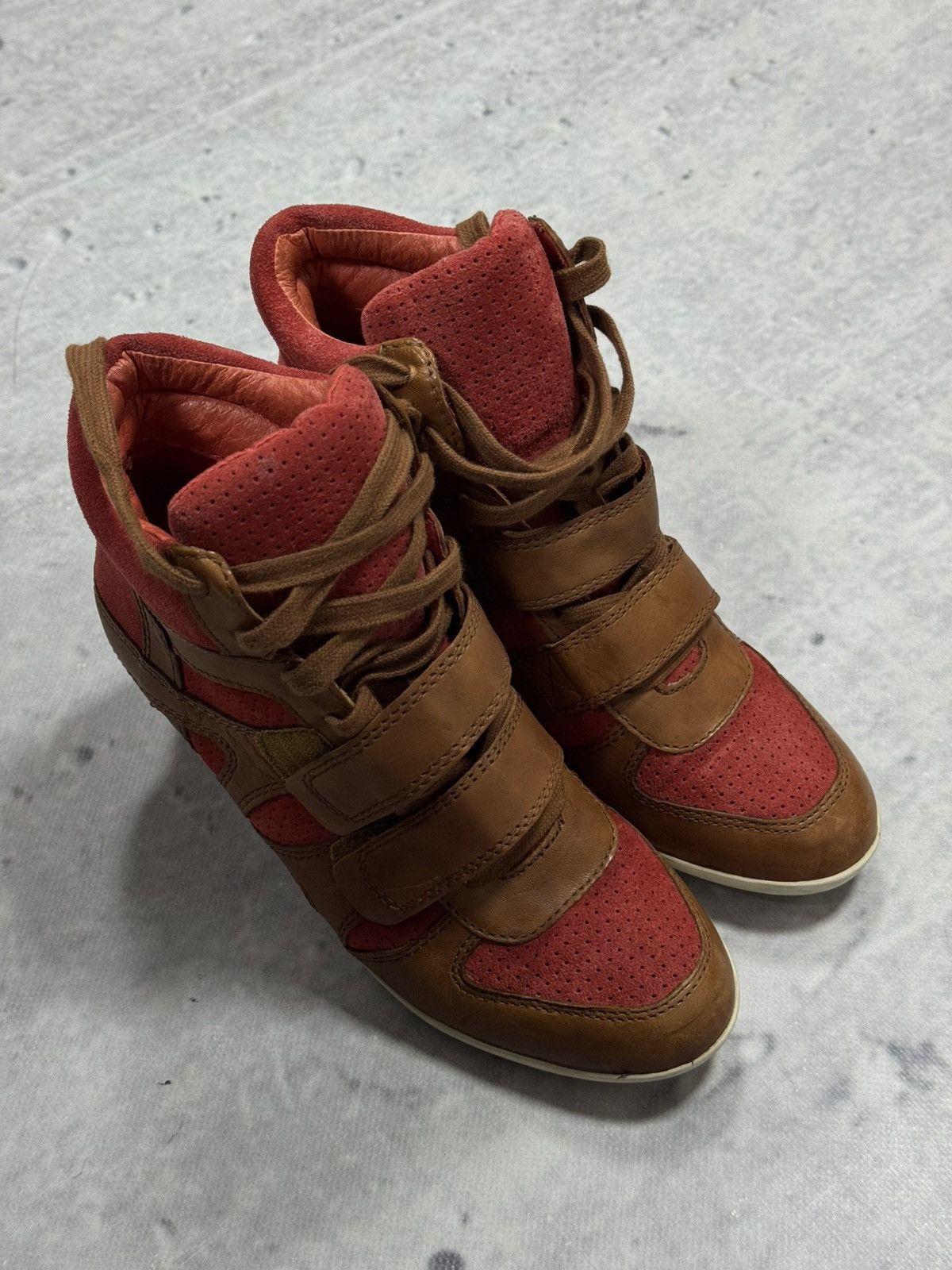Isabel Marant Cute ASH Isabel Marant Style Bekett Wedge Sneakers Shoes Size US 8 / IT 38 - 3 Thumbnail