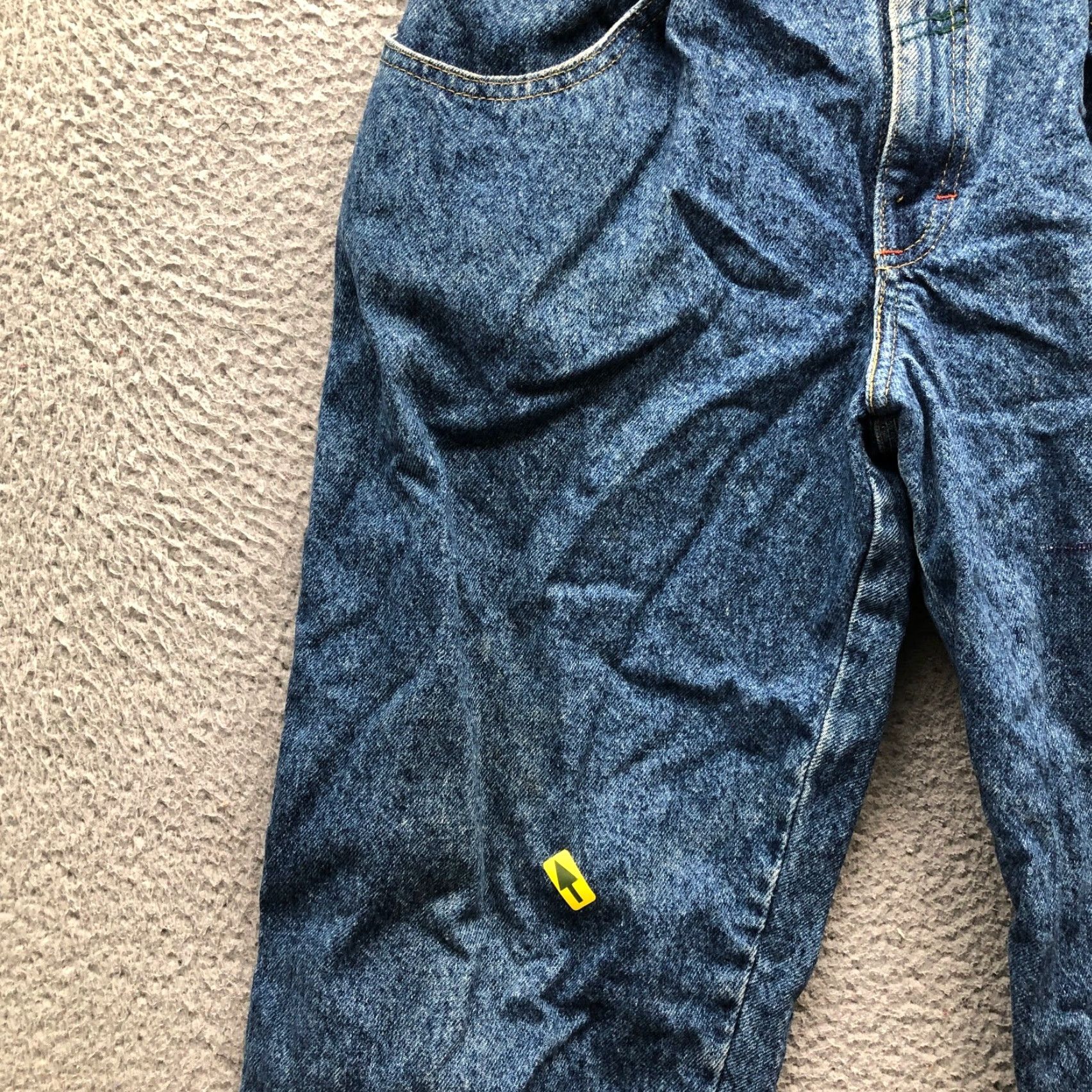 Lee VINTAGE Lee Riders Mom High Rise Jeans Womens 14 Reg 23x27 Tapered Blue Size 40" / US 18 - 4 Thumbnail