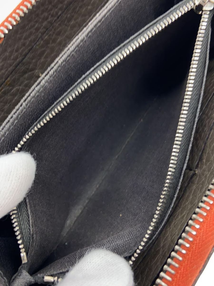 Fendi Fendi Leather Long Wallet Orange Size ONE SIZE - 5 Thumbnail