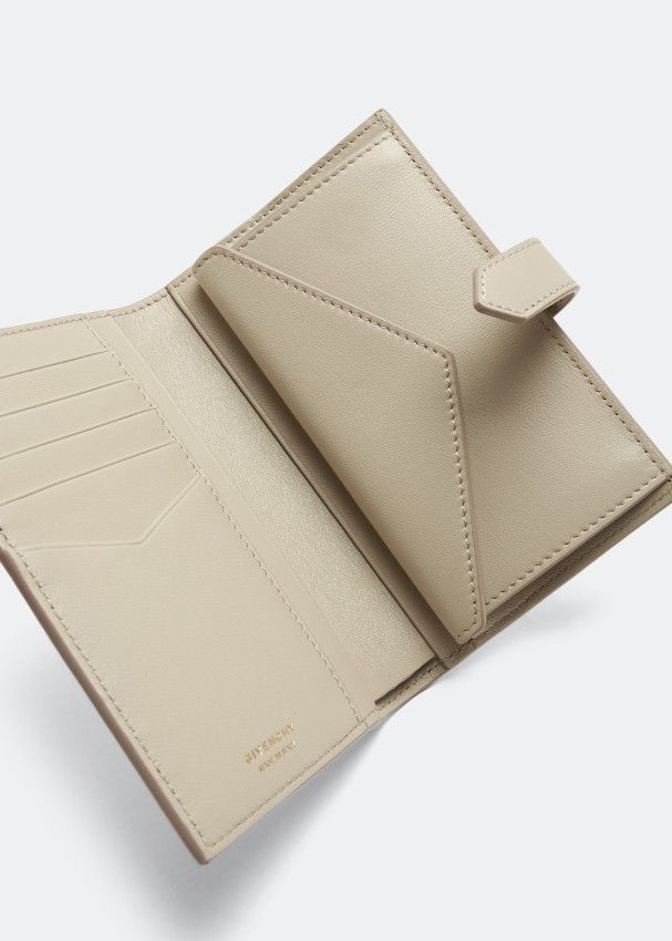 Givenchy o1srvl11e0325 Size: OS / G-Cut Wallet in Beige Size ONE SIZE - 4 Thumbnail