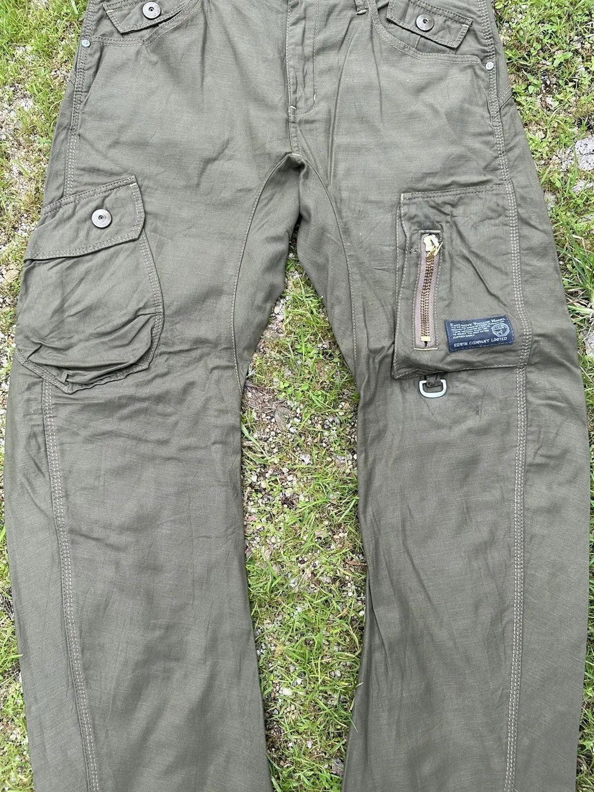 Matsuda SICKS!!VINTAGE EDWIN TROUSERS CURVE/BANANA LEGS BUCKLE PANTS Size US 33 - 5 Thumbnail